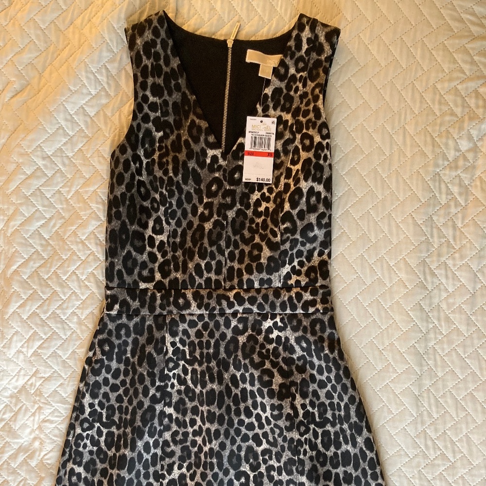 Michael Kors animal print dress XS